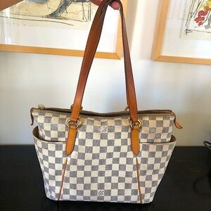 Authentic Louis Vuitton Damier Azur Totally PM Tote
